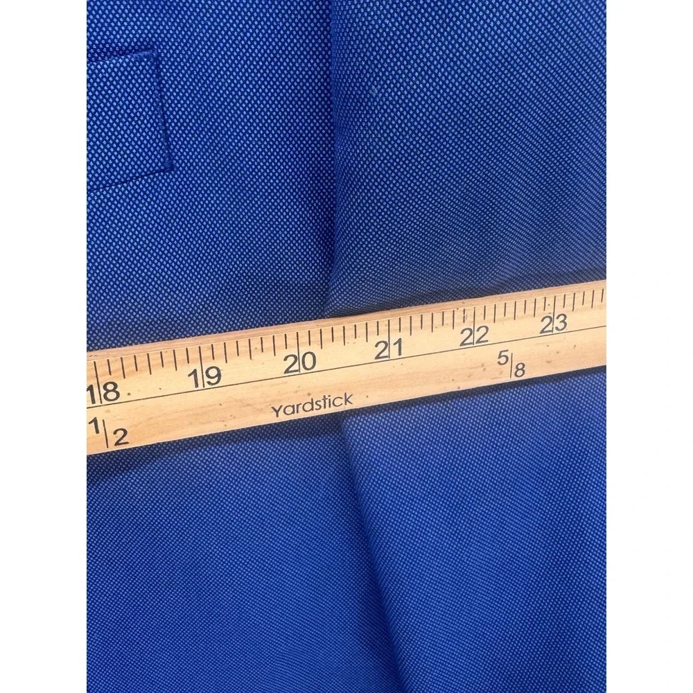 Michael Kors Blue Two Button Blazer Sport Coat Men's Size 54L Notch Lapel